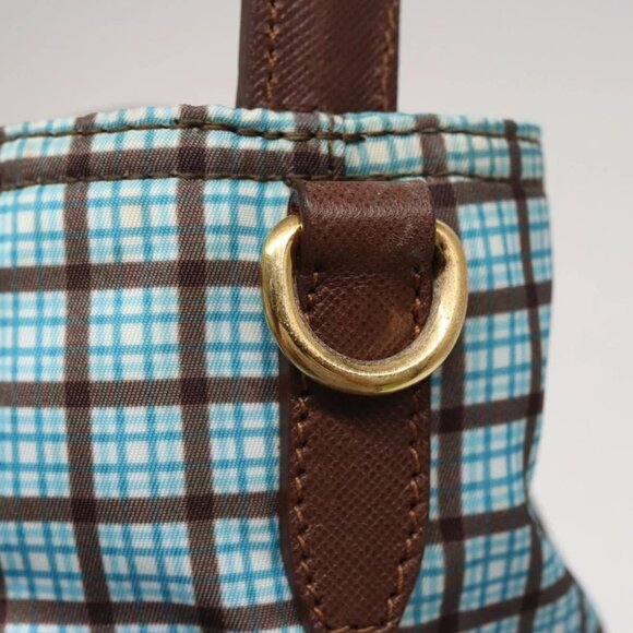 PRADA Hand Bag Nylon 2way Light Blue B2600G Auth 80981V - Picture 9 of 15